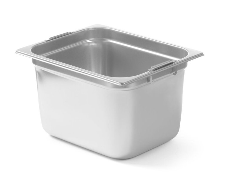 GN kontejnery se sklopnými rukojeťmi, HENDI, GN 1/2, 12,5L, (H)200mm