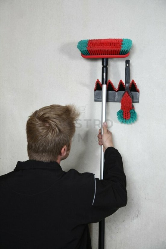 Vikan auto-kartáč průtokový 230 mm černý 526952