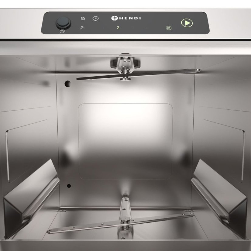 Myčka nádobí 40x40, elektronické ovládání, HENDI, Profi Line, 230V/2970W, 473x513x(H)689mm