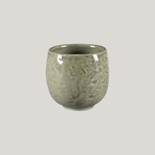 RAK Porcelain Krush šálek bez ucha 10 cl, šedý