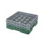 Cambro Koš Camrack 20 pozic, výška sklenice 17,4 cm - Zelená
