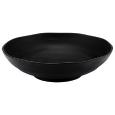 TOMGAST Mísa oválná, pr. 338 mm, v: 92 mm, černá