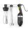 Sada: Tyčový mixér 350 s regulací rychlosti + šlehací metla + nástěnný stojan, HENDI, Kitchen Line, Černá, 230V/350W, 110x324x(H)816mm