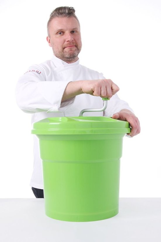 Odstředivka na salát, HENDI, 25L, ⌀430x(H)530mm