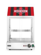 Ohřívač na hot dogy, HENDI, Stříbrná, 230V/2000W, 508x445x(H)693mm