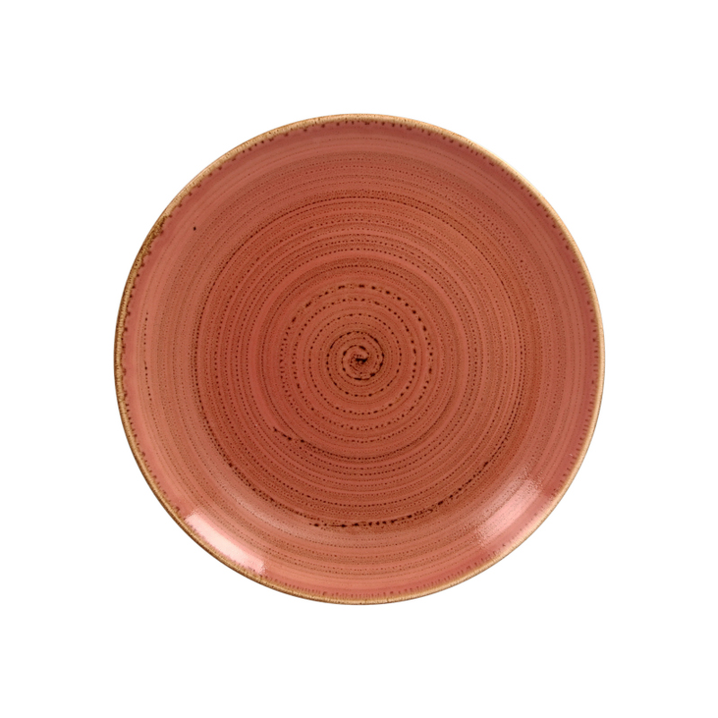 RAK Porcelain RAK Twirl talíř mělký 24 cm – coral | RAK-TWNNPR24CO