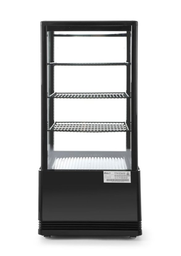 Chlazená skříň displeje, 78 l, Arktic, černá, 230V/170W, 444x397x(H)940mm