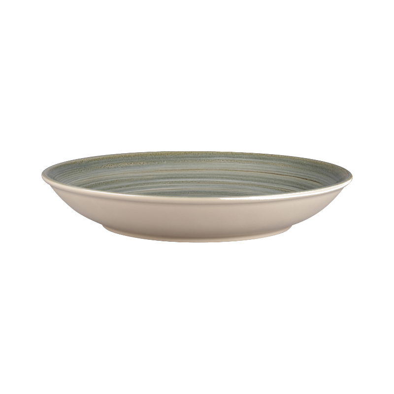RAK Porcelain RAK Spot talíř hluboký 26 cm – olivínový | RAK-SPTBUBC26
