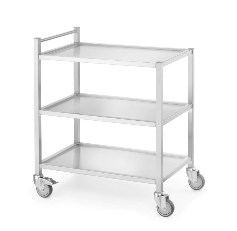 Servírovací vozík, svařovaný, HENDI, Profi Line, 865x565x(H)950mm