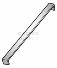 Bertos nerezový zákryt nohou (sokl) ZCT 1m