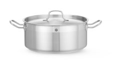 Nízký hrnec s pokličkou, HENDI, Profi Line, 7,5L, ⌀280x(H)120mm