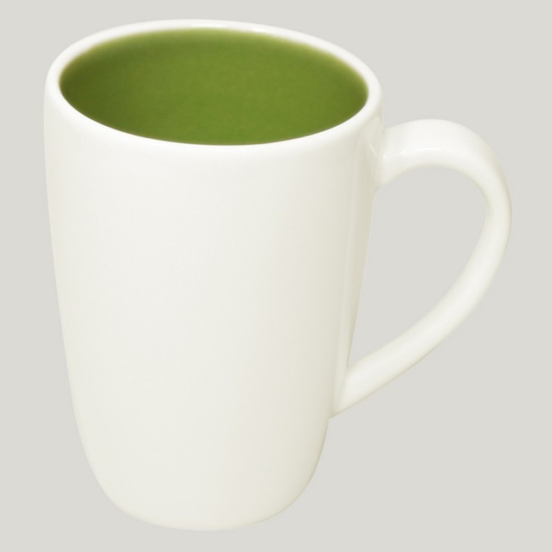 RAK Porcelain RAK Samba hrnek flora 36 cl, mechově zelená | RAK-BAFMG36PD5