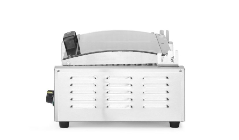 Gril na válečky, 1 zónový s energeticky úsporným krytem, HENDI, 230V/790W, 566x450x(H)259mm