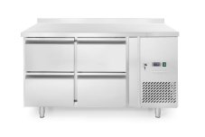 Chladicí pult, 4 zásuvky, Arktic, Profi Line, 90L, Stříbrná, 230V/250W, 1360x700x(H)840mm