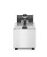 Hluboká fritéza, HENDI, Budget Line, GN 1/3, 4L, Stříbrná, 230V/2800W, 184x404x(H)258mm