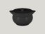 RAK Porcelain RAK Chef's Fusion mísa na polévku s poklicí pr. 15 cm, černá | RAK-CFST15BK