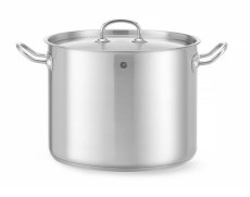 Vysoký hrnec s poklicí, HENDI, Kitchen Line, 13,5L, ⌀280x(H)220mm