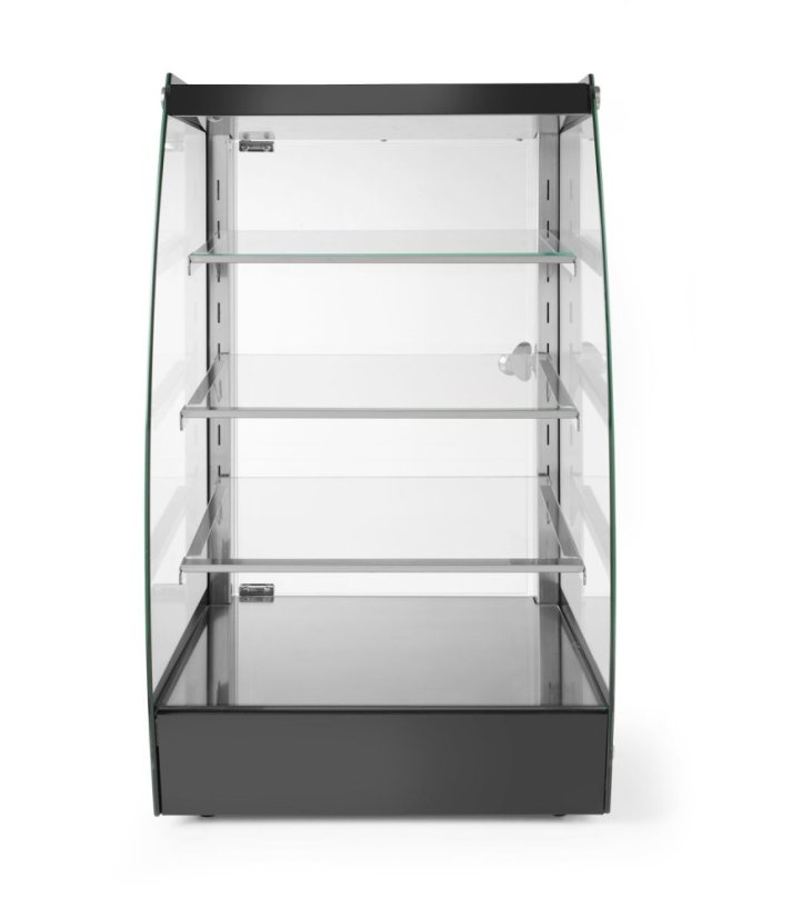 Vitrína s dvířkami a 4 policemi 75 l, HENDI, 230V/2W, 415x390x(H)716mm
