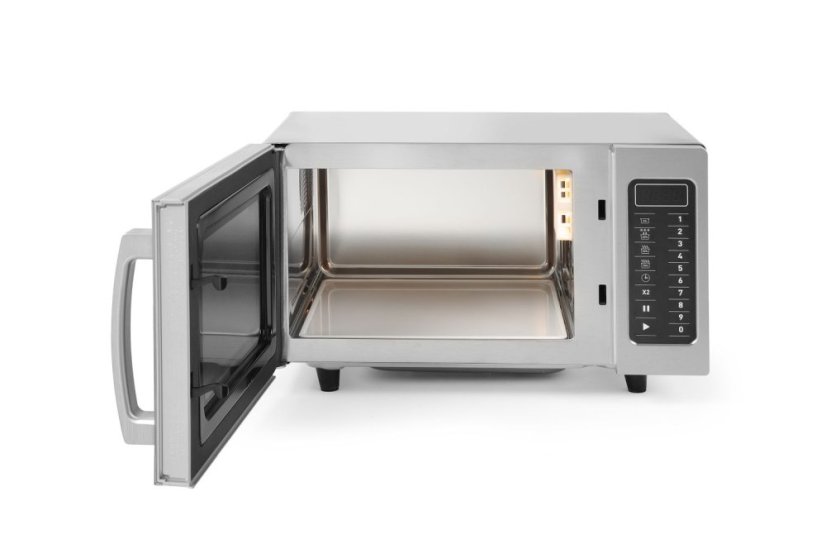 Programovatelná mikrovlnná trouba 1000W, HENDI, 23L, 230V/1550W, 509x572x(H)306mm