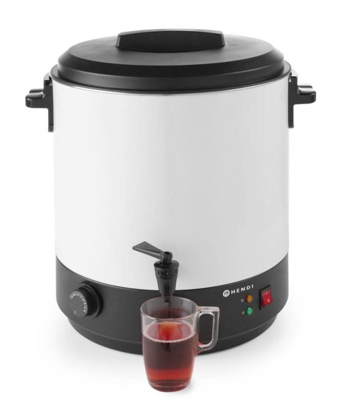 Varmr, HENDI, 25L, Bílá, 230V/2500W, 473x448x(H)487mm