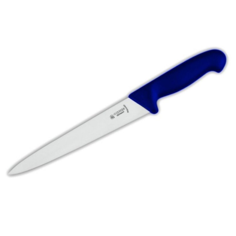 Giesser Nůž krájecí 22 cm - modrý Giesser Nůž krájecí 22 cm - modrý