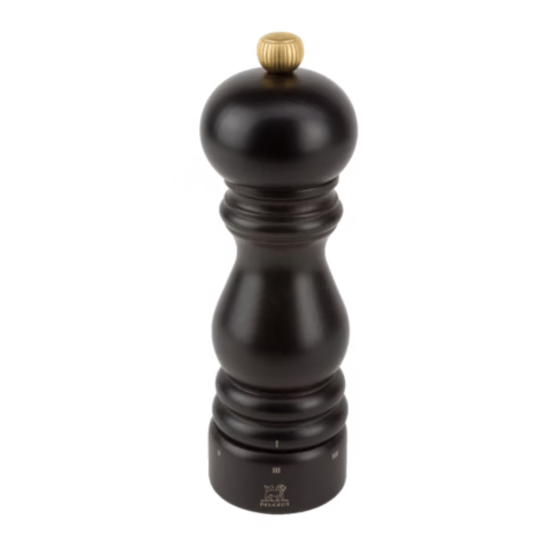 Peugeot Mlýnek PARIS Zirlion na sůl, čokoládový 18 cm Peugeot Mlýnek PARIS Zirlion na sůl, čokoládový 18 cm