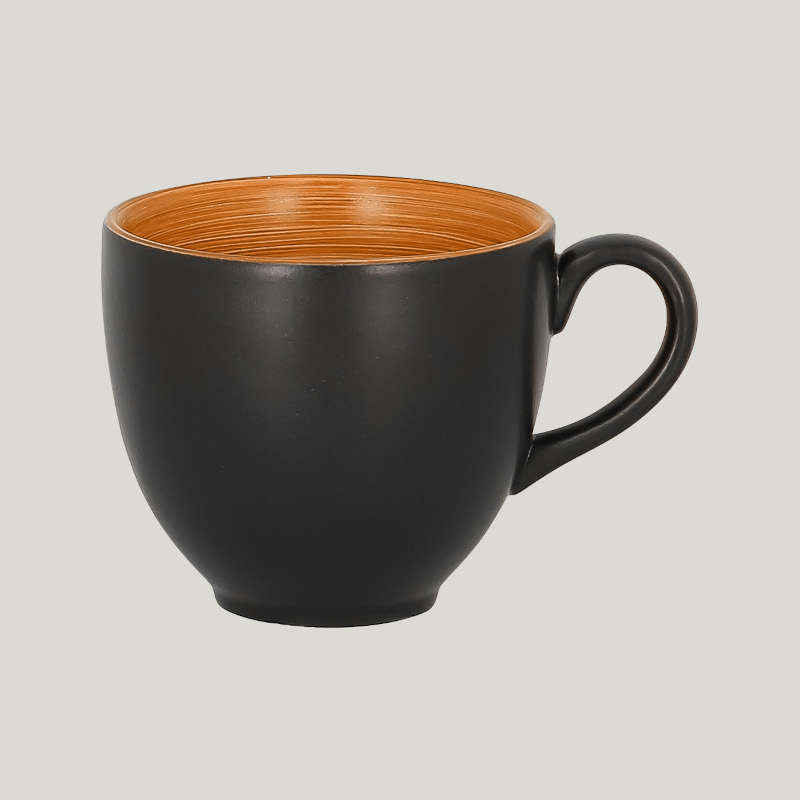 RAK Porcelain RAK Trinidad šálek nestohovatelný 230 ml, oranžový | RAK-TRCLCU23BC