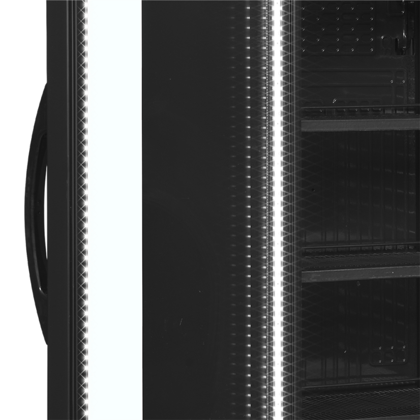 Chladicí skříň TEFCOLD CEV 425 BLACK L/H