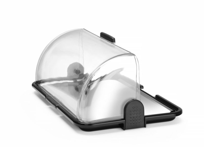 Roll Top Display, dvouúčelový, jednopatrový, HENDI, 465x315x(H)195mm