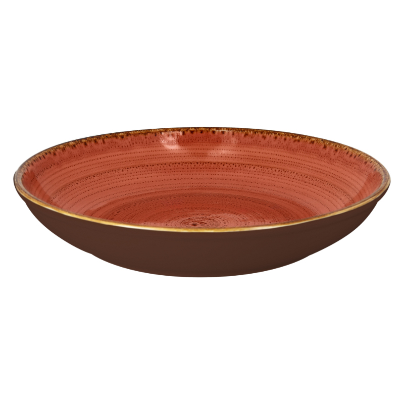 RAK Porcelain RAK Twirl talíř hluboký 36 cm – coral | RAK-TWBUBC36CO