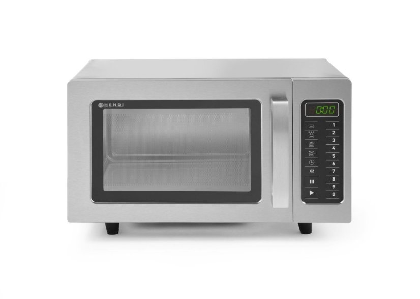 Programovatelná mikrovlnná trouba 1000W, HENDI, 23L, 230V/1550W, 509x572x(H)306mm