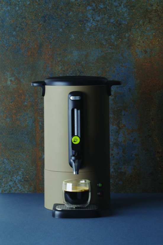 Percolator UNIQ, HENDI, designed by Robert Bronwasser, 7L, Taupe, 230V/1050W, 307x330x(H)450mm