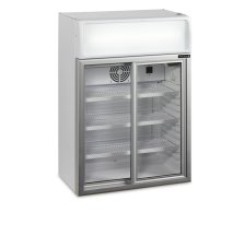 Chladicí skříň prosklená TEFCOLD FSC 100