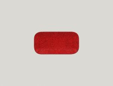RAK Porcelain RAK Ruby talíř obdélníkový 22 × 11 cm – červená | RAK-RBAURPM22