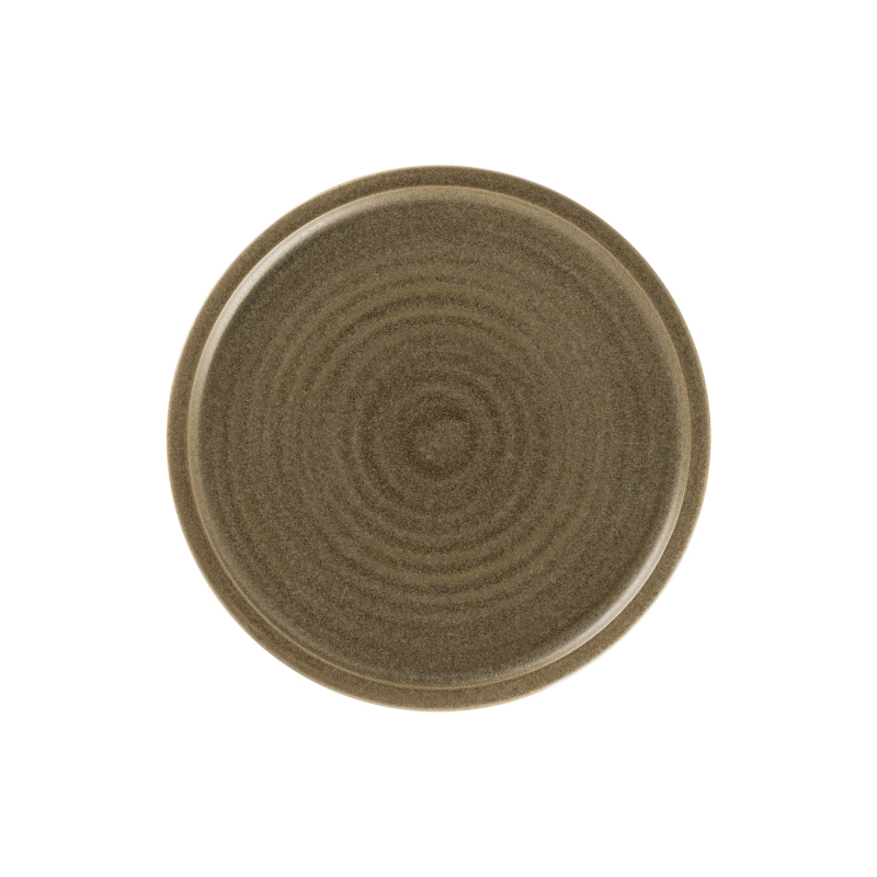 RAK Porcelain Ease selva talíř mělký pr. 20,4 cm, tmavě hnědý