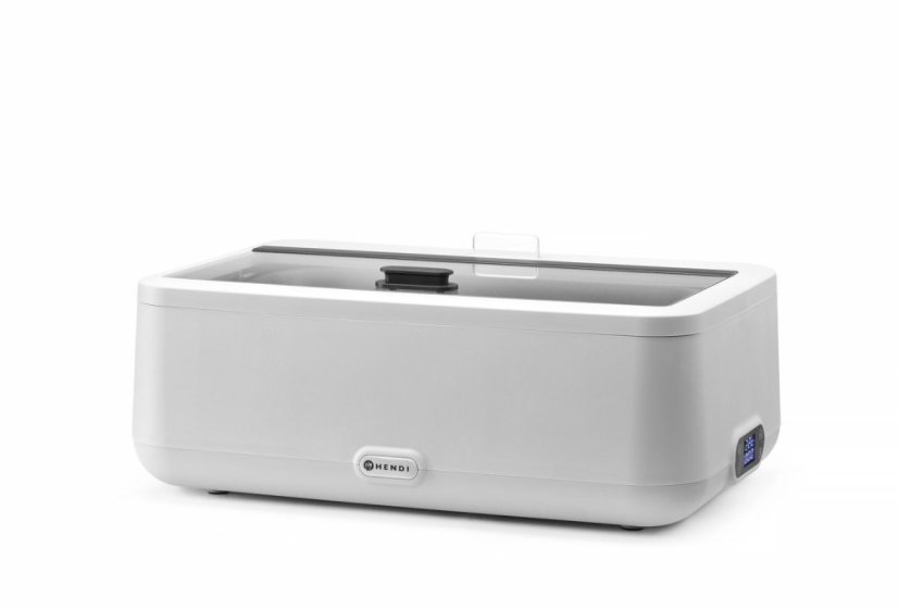 Chafing dish UNIQ, HENDI, designed by Robert Bronwasser, GN 1/1, Bílá, 230V/700W, 607x402x(H)245mm