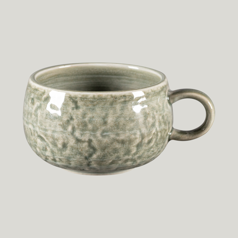 RAK Porcelain Krush šálek na kávu 25 cl, zelený