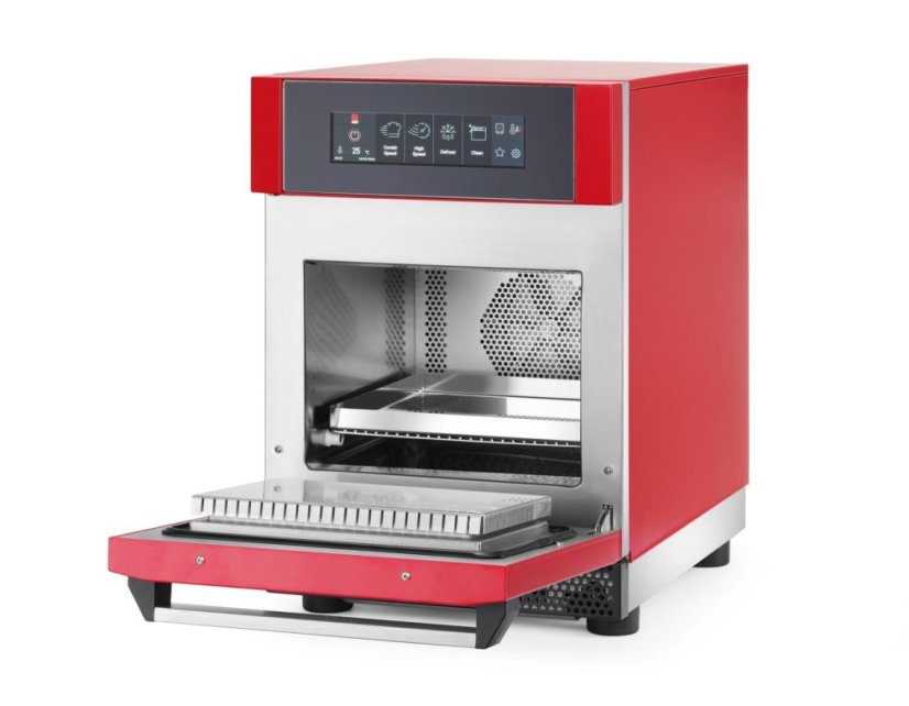 Vysokorychlostní trouba, Tecnoeka, Červená, 230V/3680W, 420x632x(H)630mm