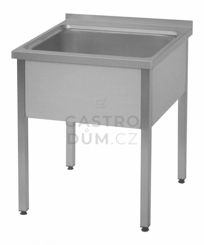 OEM dřez - 60x60, nádoba 50x40x25 cm