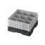 Cambro Koš Camrack 9 pozic, výška sklenice 17,4 cm - Černá