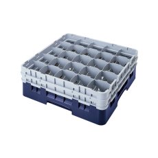 Cambro Koš Camrack 25 pozic, výška sklenice 30 cm - Modrá
