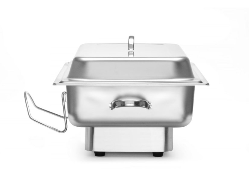 Elektrický ohřívač pokrmů Pollina, HENDI, Profi Line, 9L, Stříbrná, 230V/900W, 587x440x(H)273mm