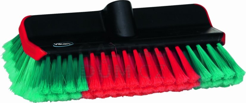 Vikan auto-kartáč průtokový měkký 280 mm černý 524752