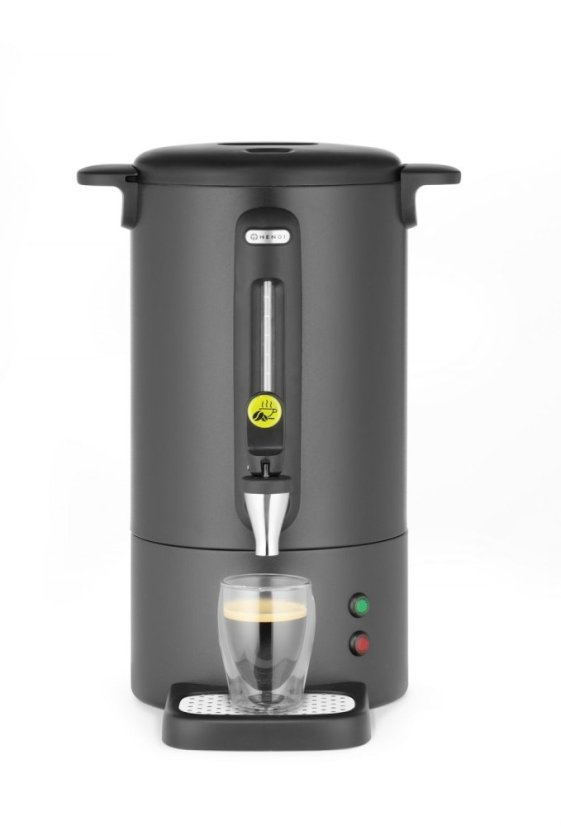 Percolator UNIQ, HENDI, designed by Robert Bronwasser, 7L, Černá, 230V/1050W, 307x330x(H)450mm