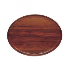 Cambro Podnos Capri oválný 21 × 29 cm,⁠ ořech