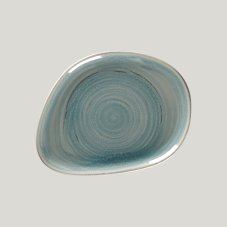RAK Porcelain RAK Spot talíř mělký 22 × 16,5 cm – safírový | RAK-SSRFLFP22