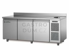 Coldline chladící stůl TA17/1MS s deskou, dřezem a zadním lemem