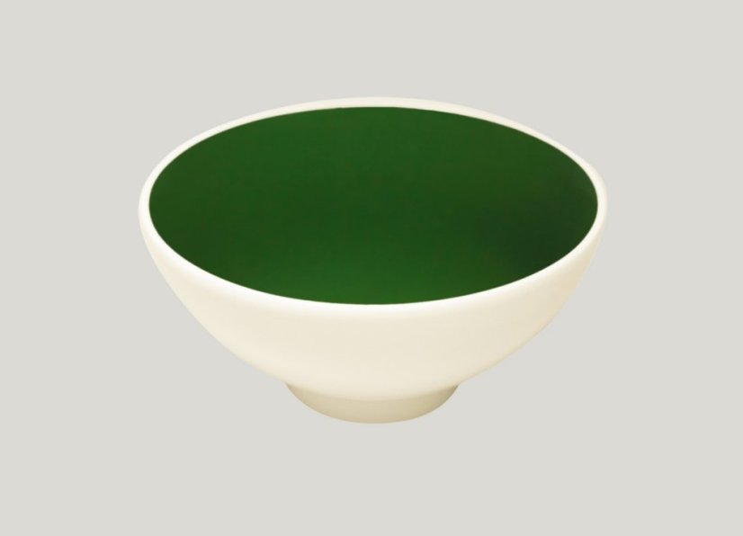 RAK Porcelain RAK Samba miska kulatá 45 cl, lesní zelená | RAK-FDBI14PD4