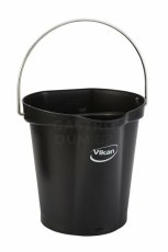 Vikan vědro 6 litrů - černá