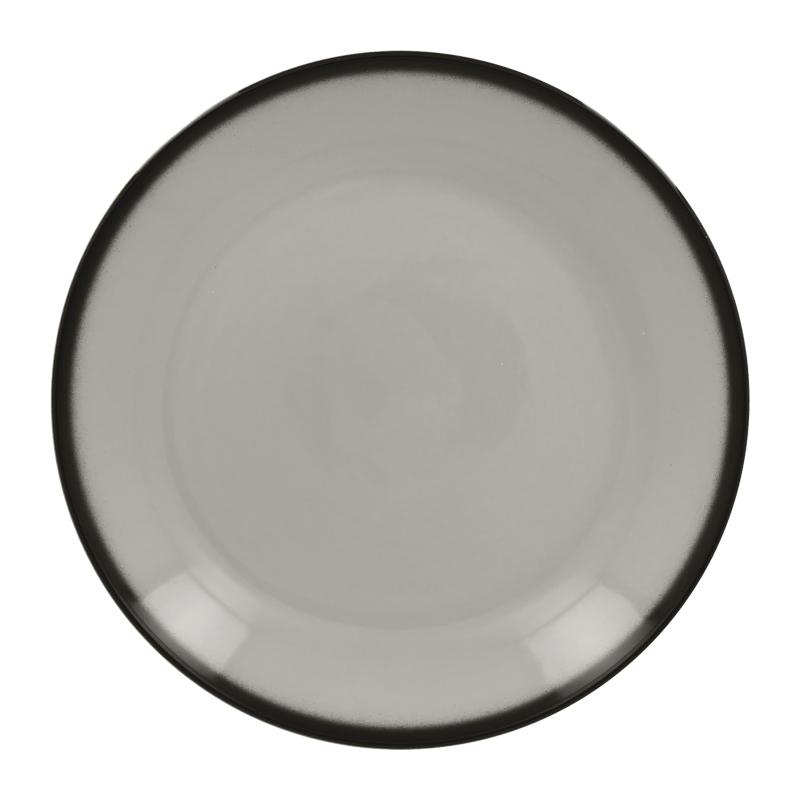 RAK Porcelain RAK Lea talíř mělký coupe pr. 31 cm, šedý | RAK-LENNPR31GY